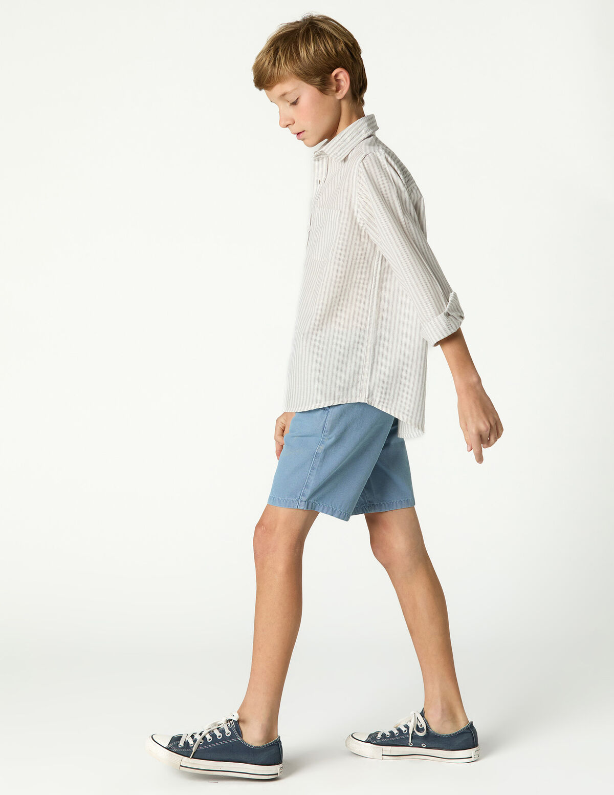 ANILINE BLUE CHINO SHORTS