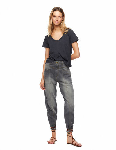 Grey boyfriend jeans yoke - Olivia's Favourites - Nícoli