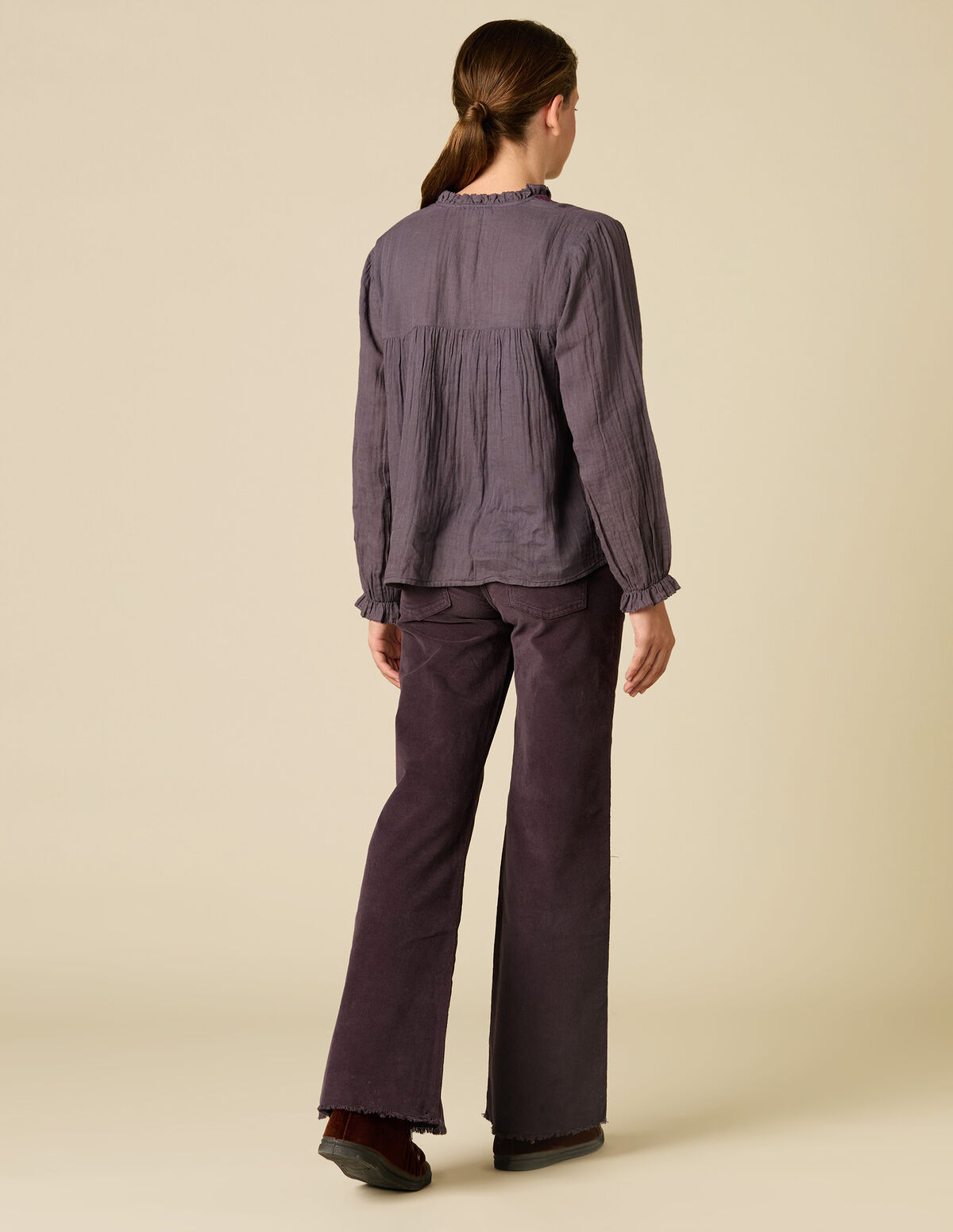 CALÇAS BOLSO BOMBAZINA MOOR