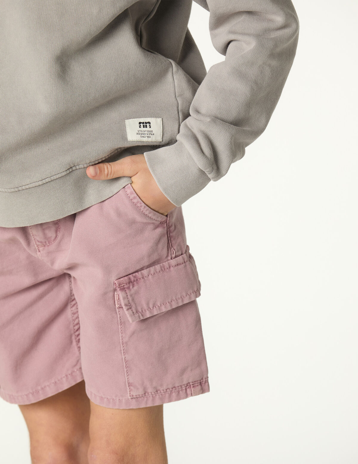 SWEATSHIRT CINZENTA RUGBY