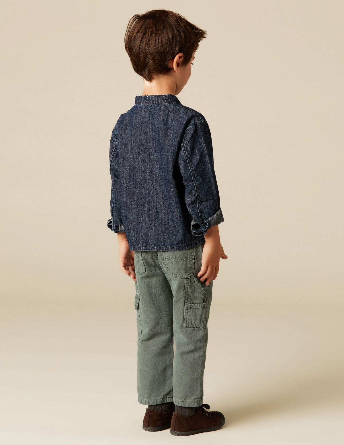BLUE DENIM SHIRT