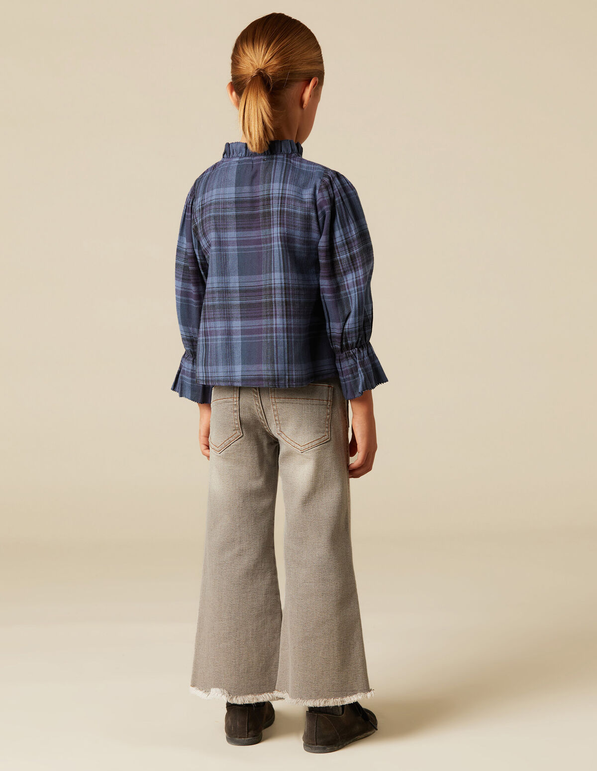 BLUE CHECKED SHIRT