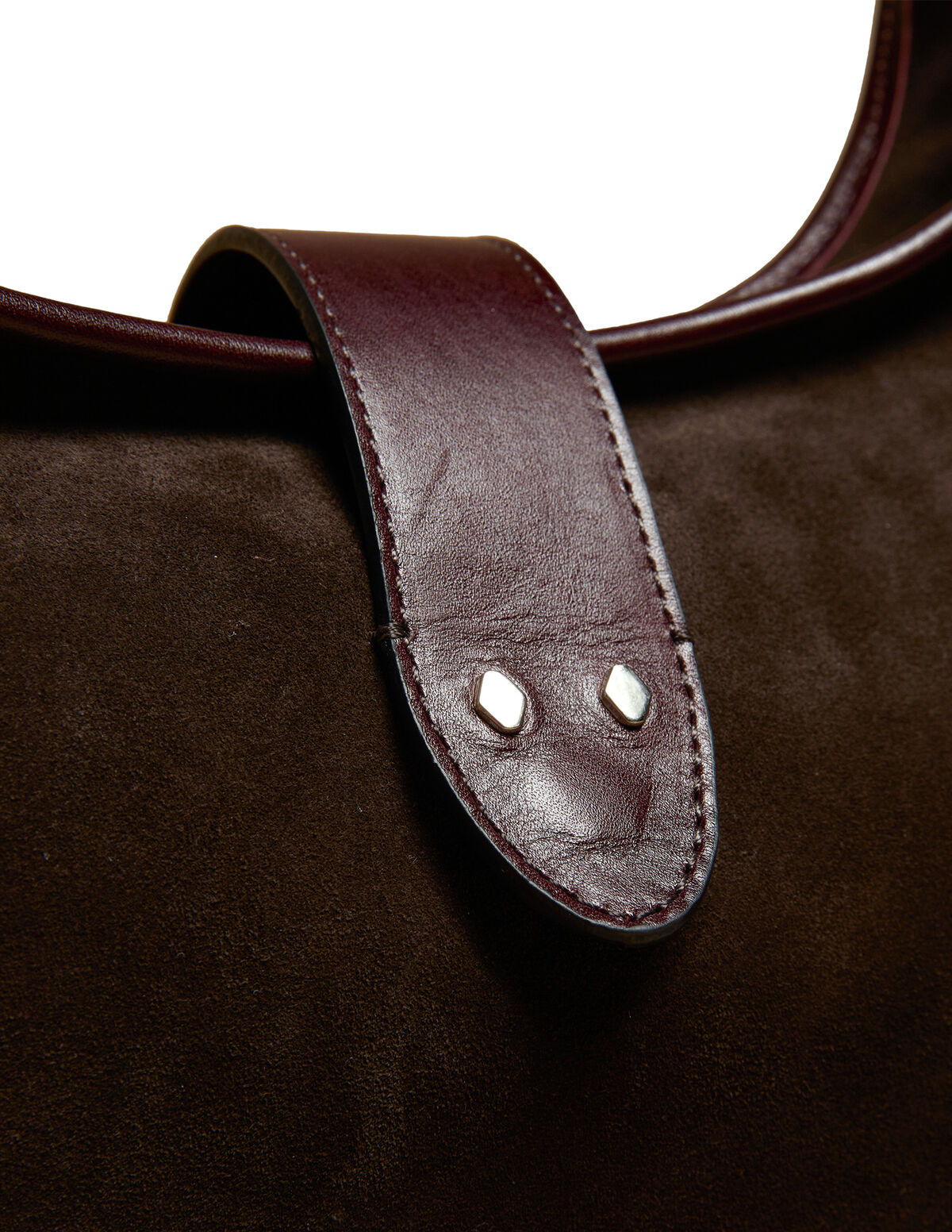 SAC CABAS CRO&Ucirc;TE DE CUIR KAKI