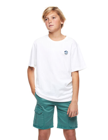White palm tree short sleeve T-shirt - Clothing - Nícoli
