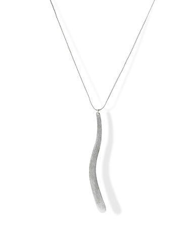 Silver wavy necklace - View all > - Nícoli