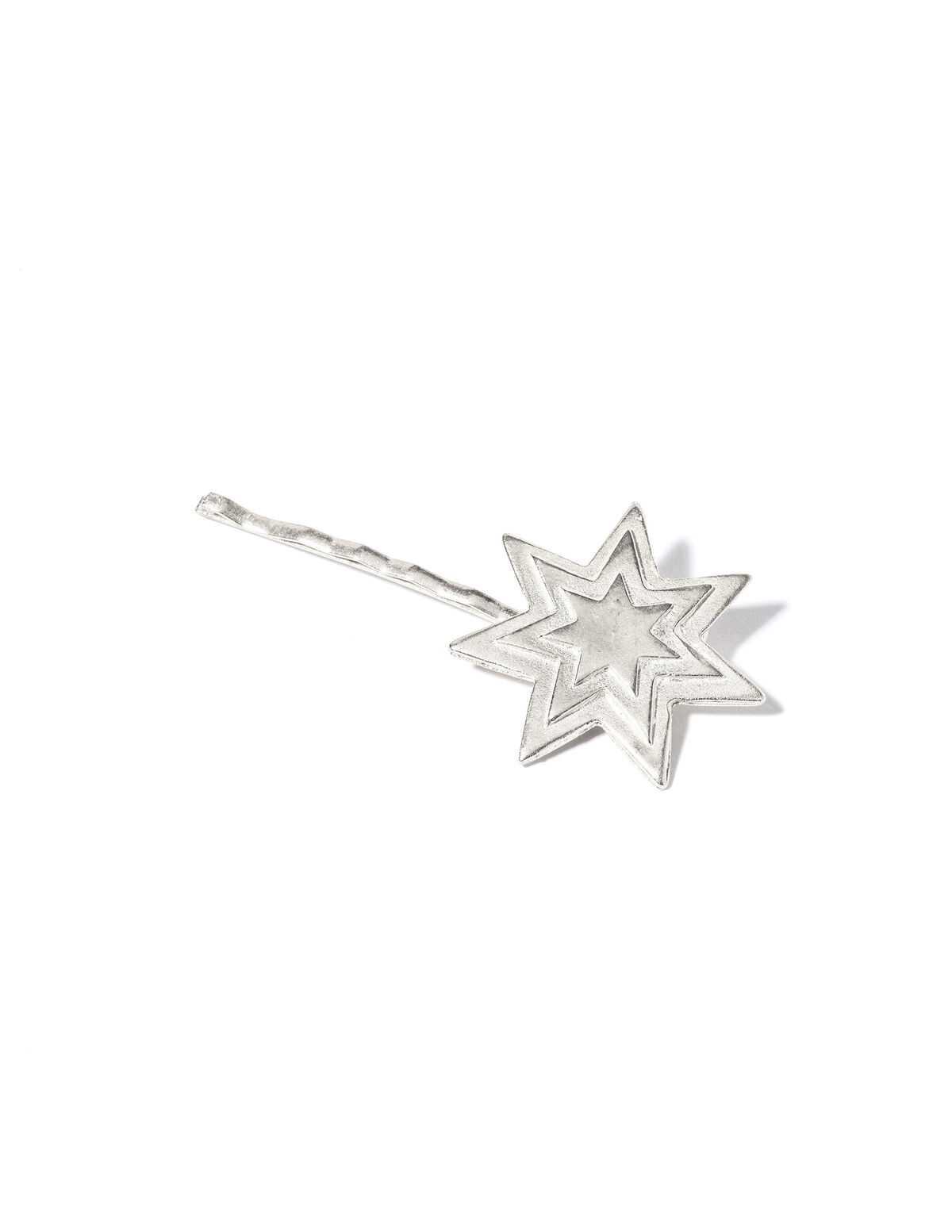 Silver star hair clip - Jewelry - Nícoli