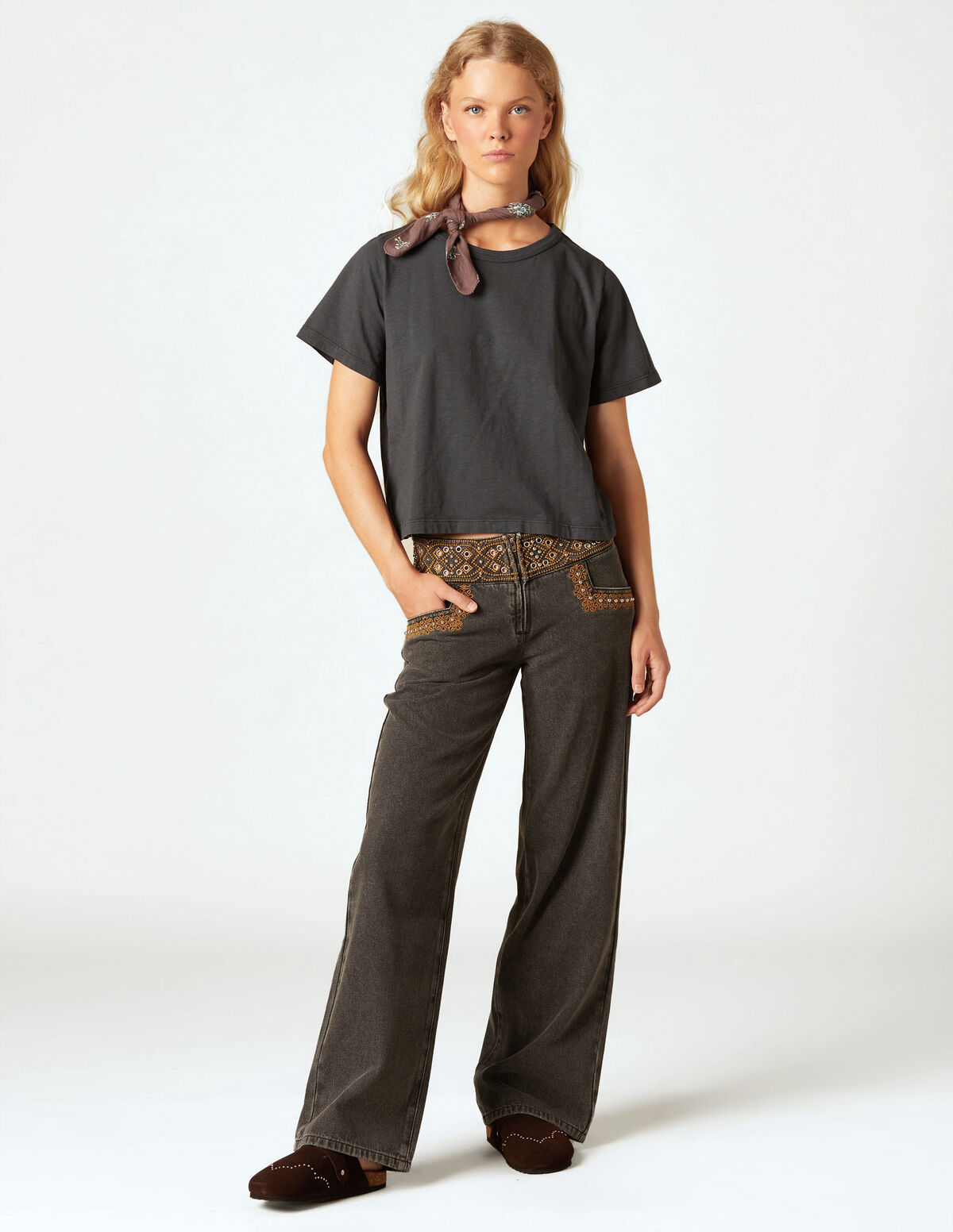 SHORT-SLEEVE NN ANTHRACITE T-SHIRT