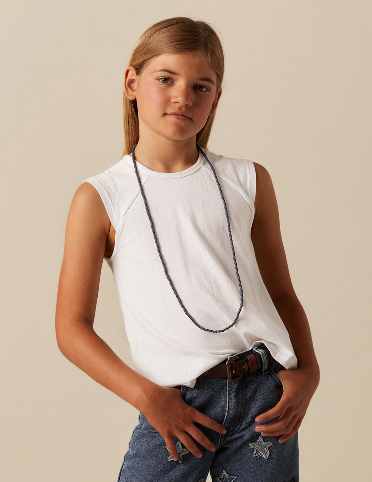 CAMISETA CORTES BLANCA