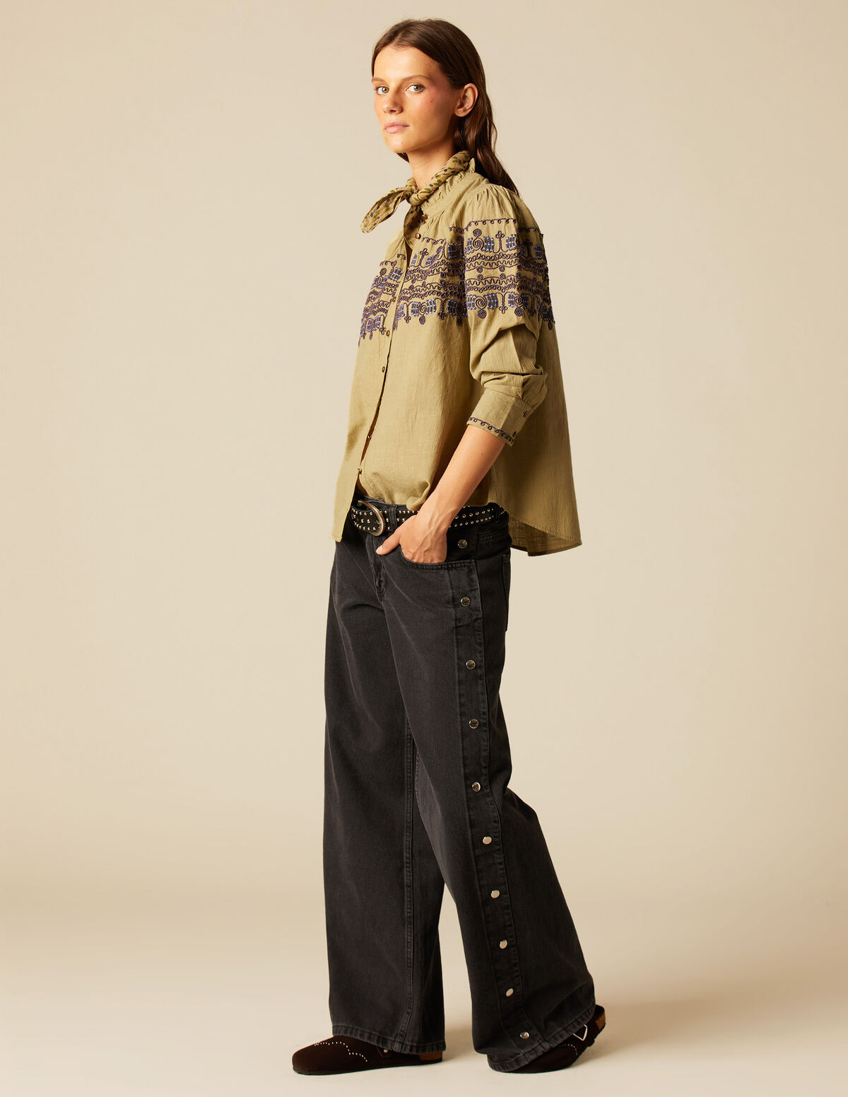 MOOR EMBROIDERED SHIRT