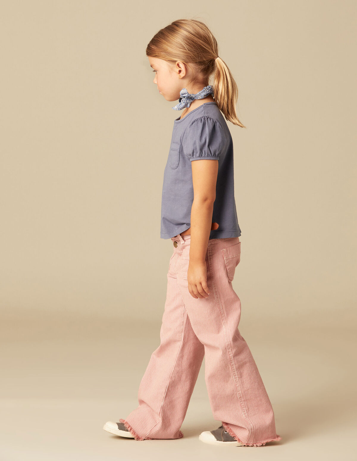 JEANS BOLSOS RISCA VERMELHA