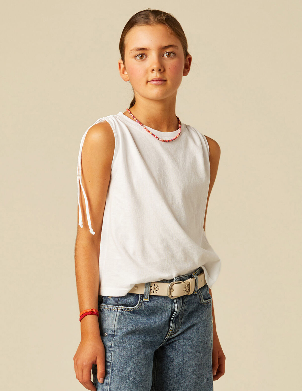 CAMISETA CORDÓN BLANCA