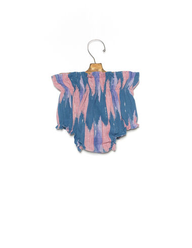 Lurex strawberry ikat baby bloomers  - View all > - Nícoli