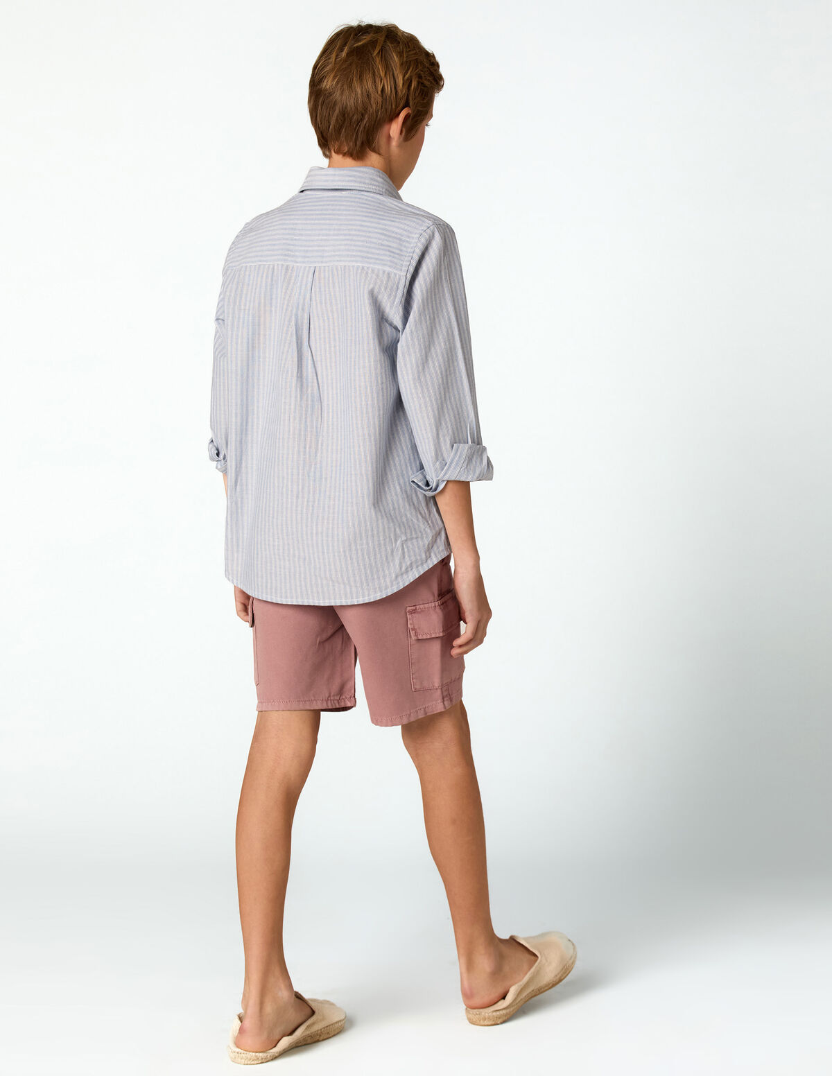IRON GREY CARGO SHORTS