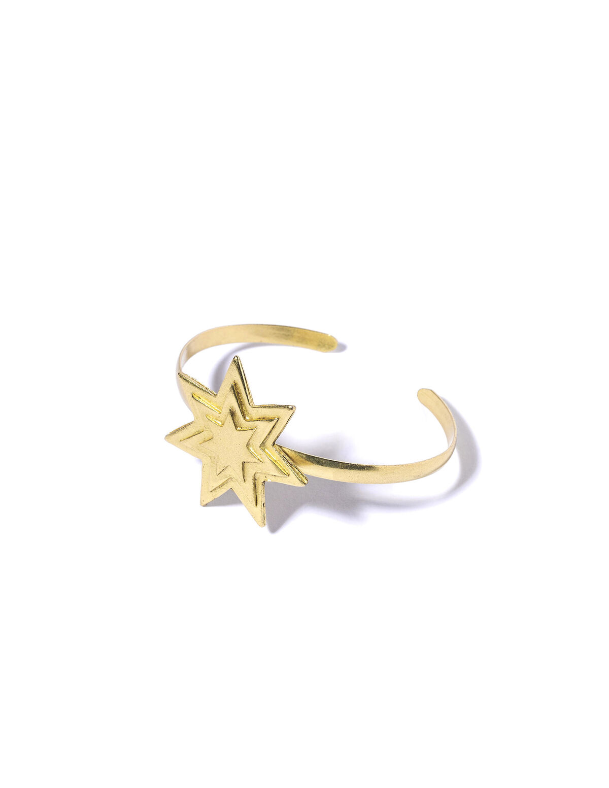 Gold volume star bracelet - View all - Nícoli