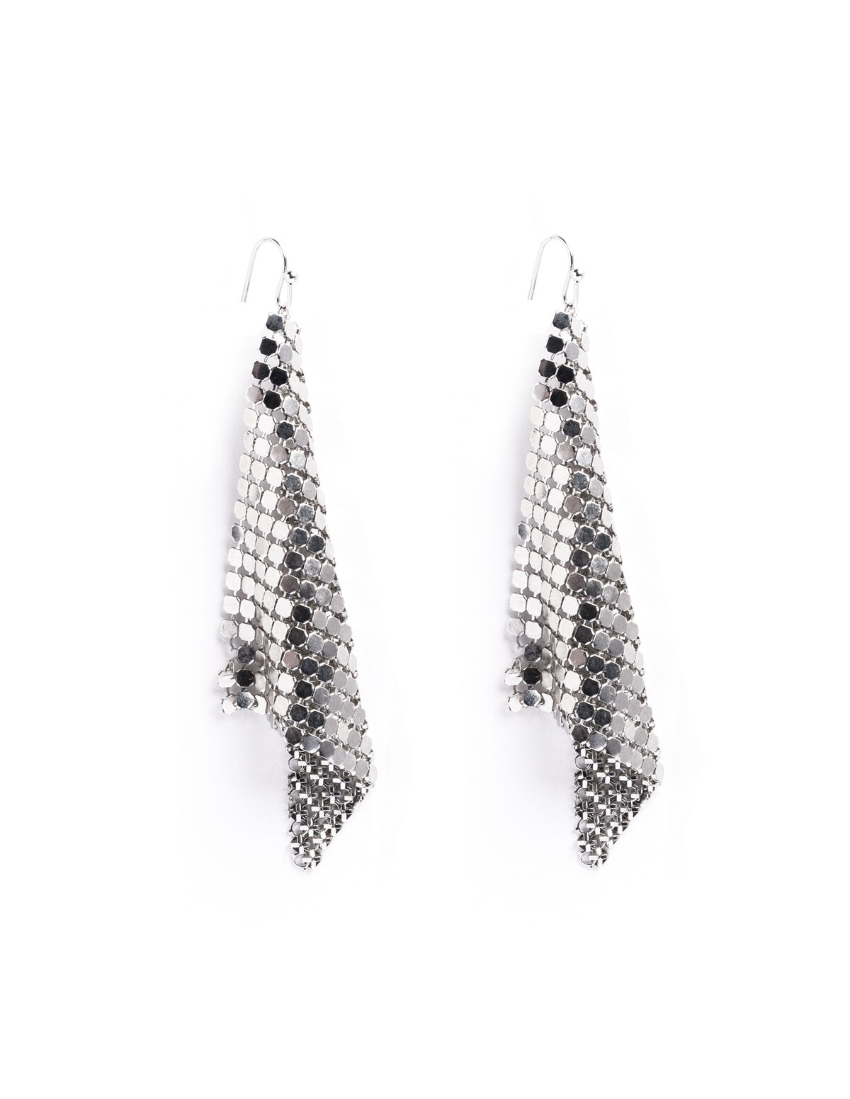 TRIANGULAR METAL EARRINGS