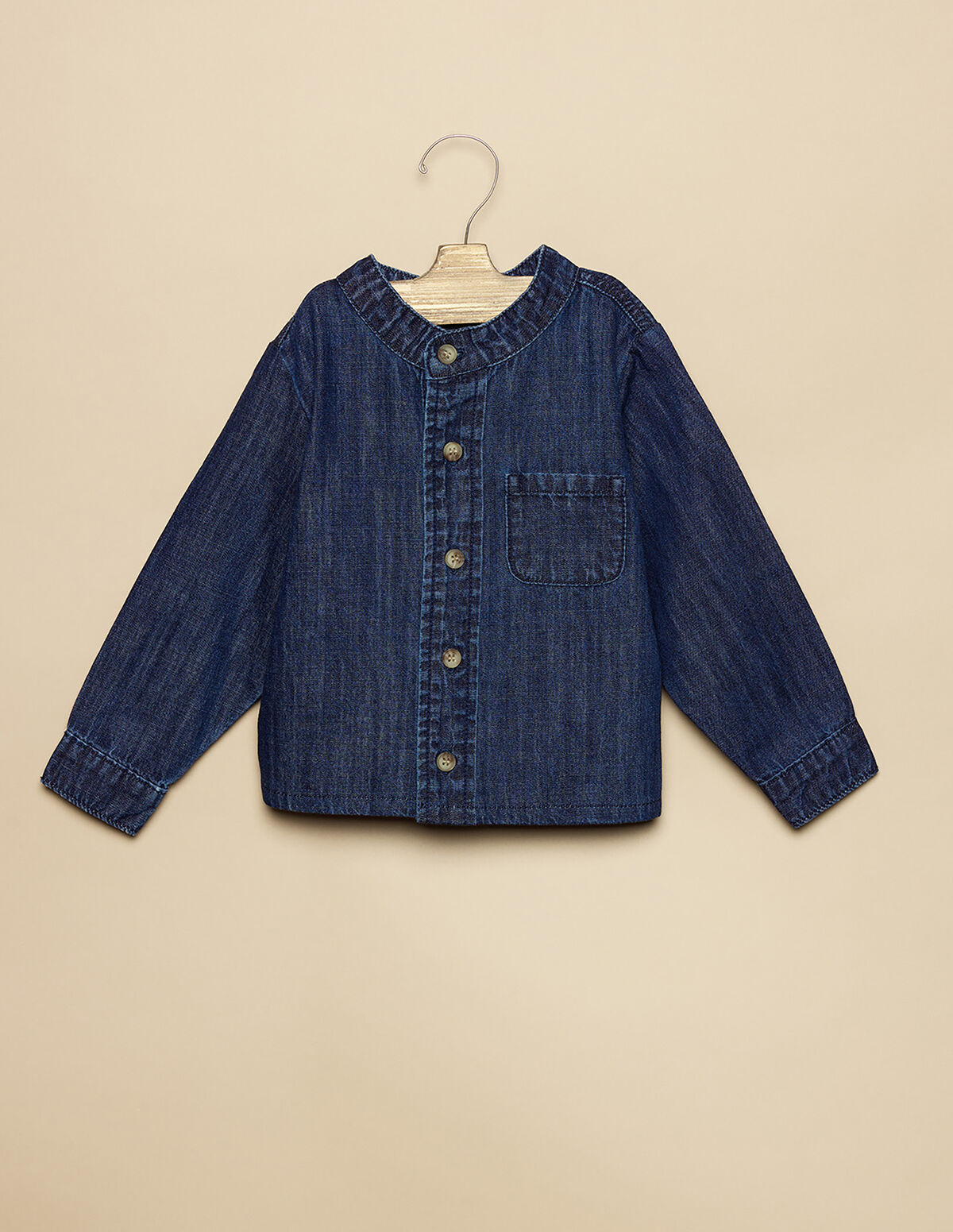 BLUE DENIM SHIRT
