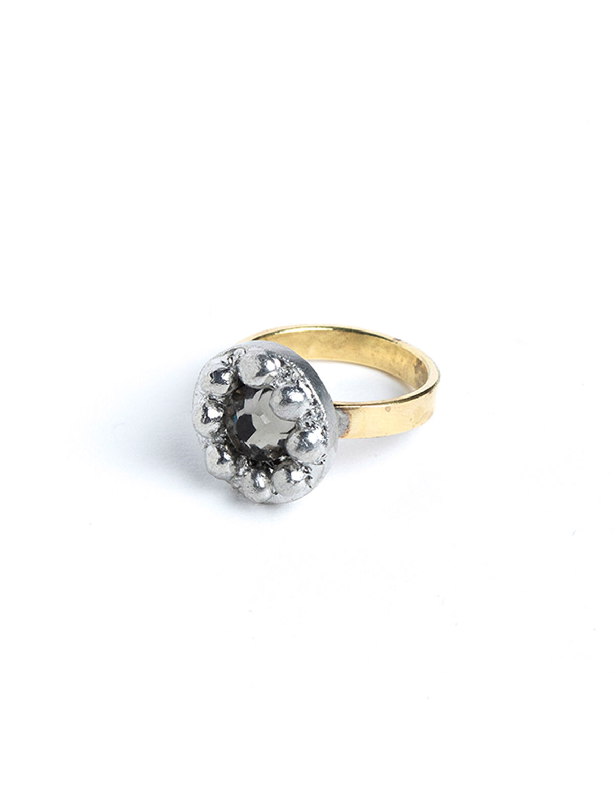 ANILLO BICOLOR CRISTAL