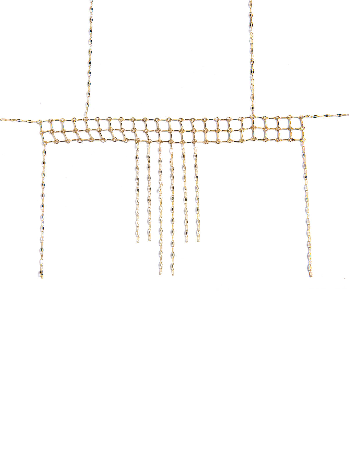 PLASTRON CHAÎNE DORÉE