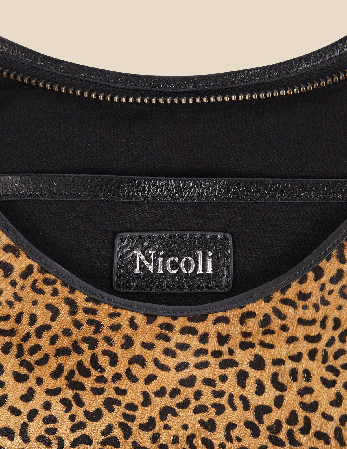SMALL LEOPARD PRINT BAG
