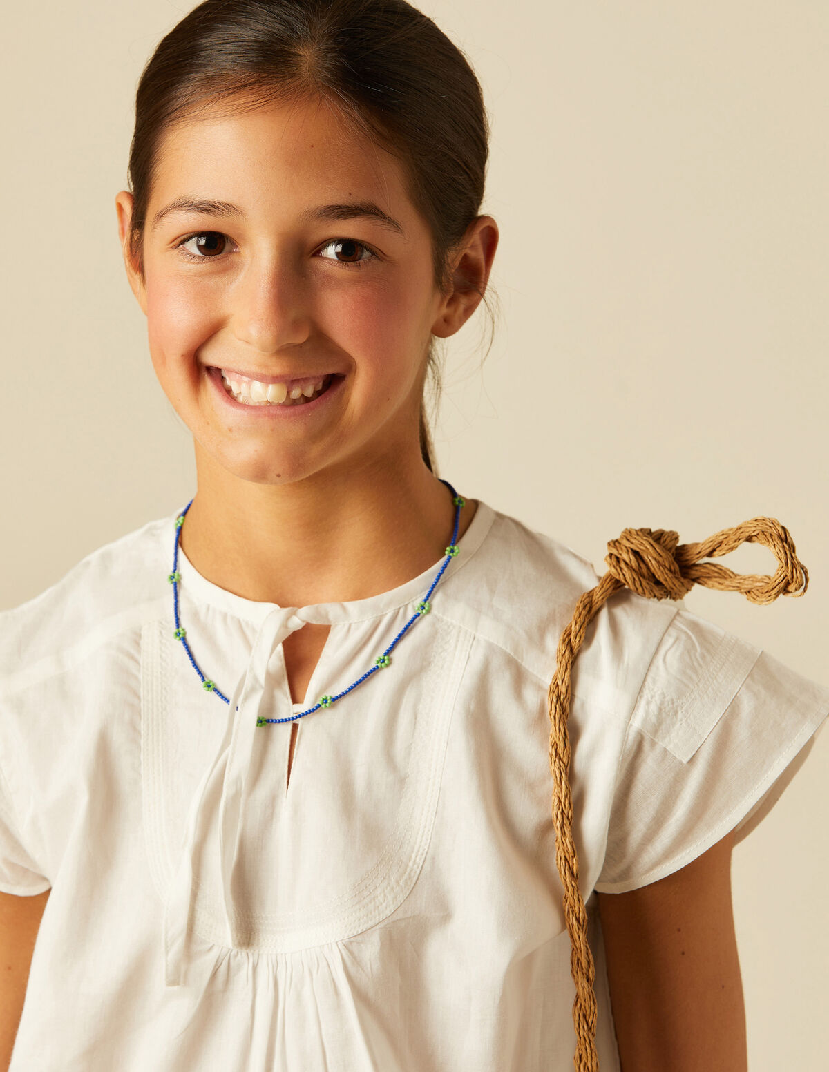 CAMISA LAZO BLANCA