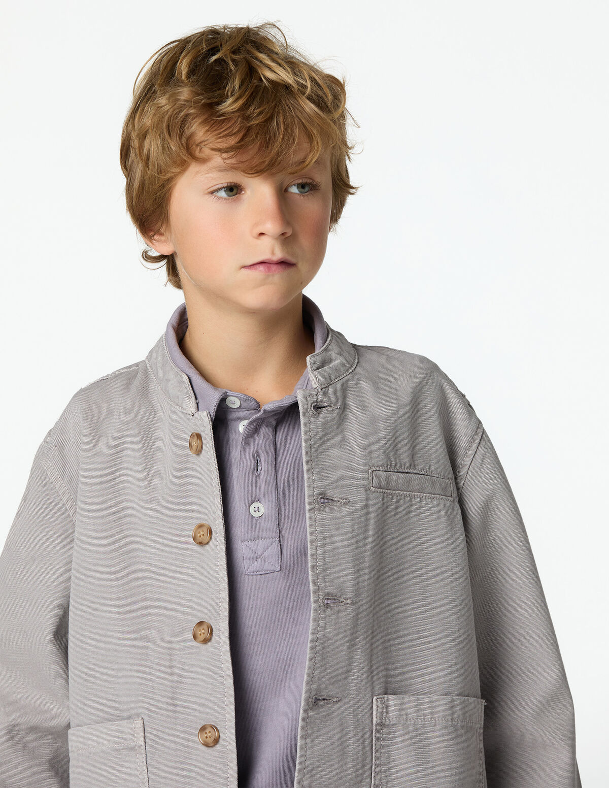 CASACO GOLA MAO IRON GREY