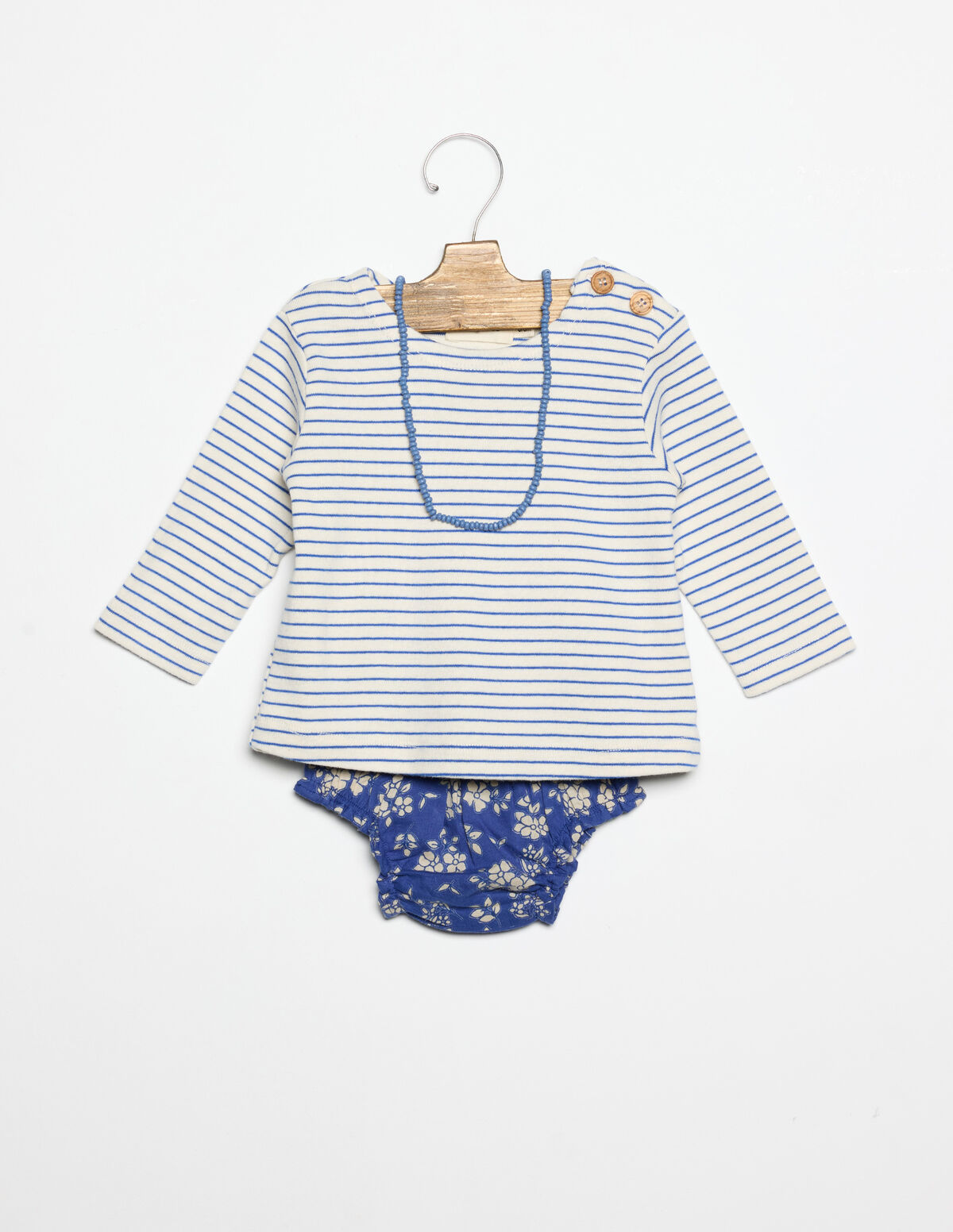 TAPA-FRALDAS ESTAMPADO FLORAL WAVE