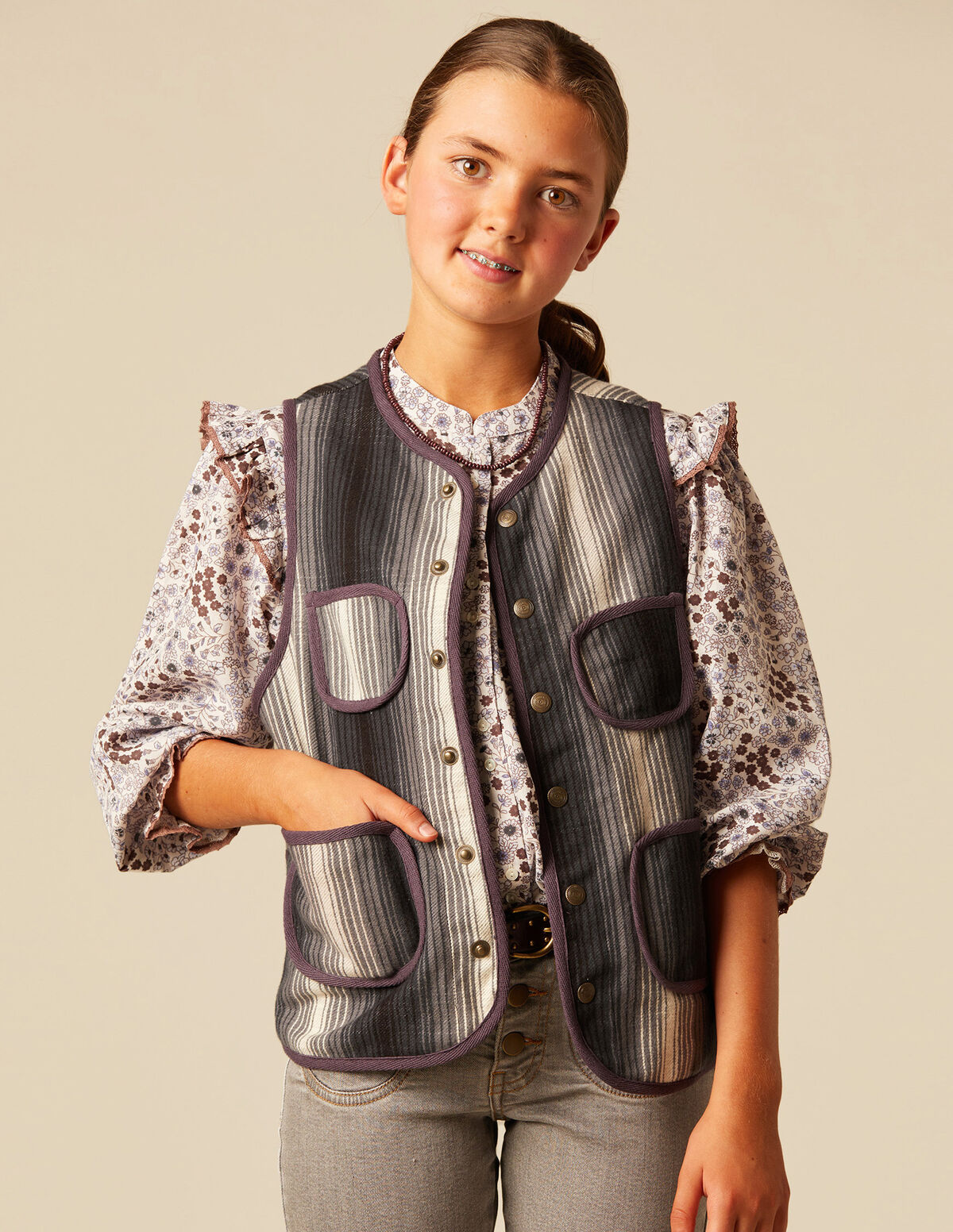 STRIPED WAISTCOAT