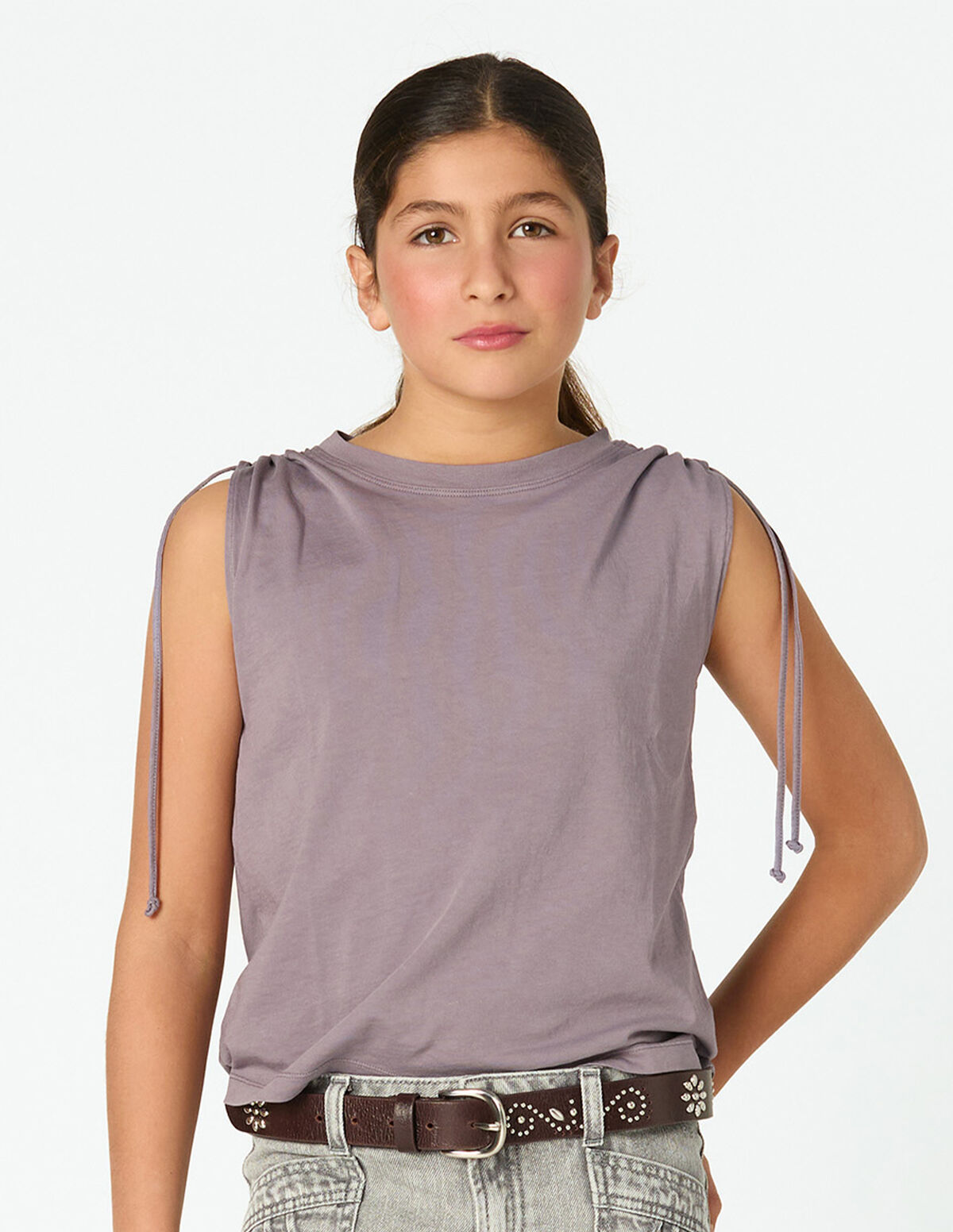 IRON GREY CORD T-SHIRT