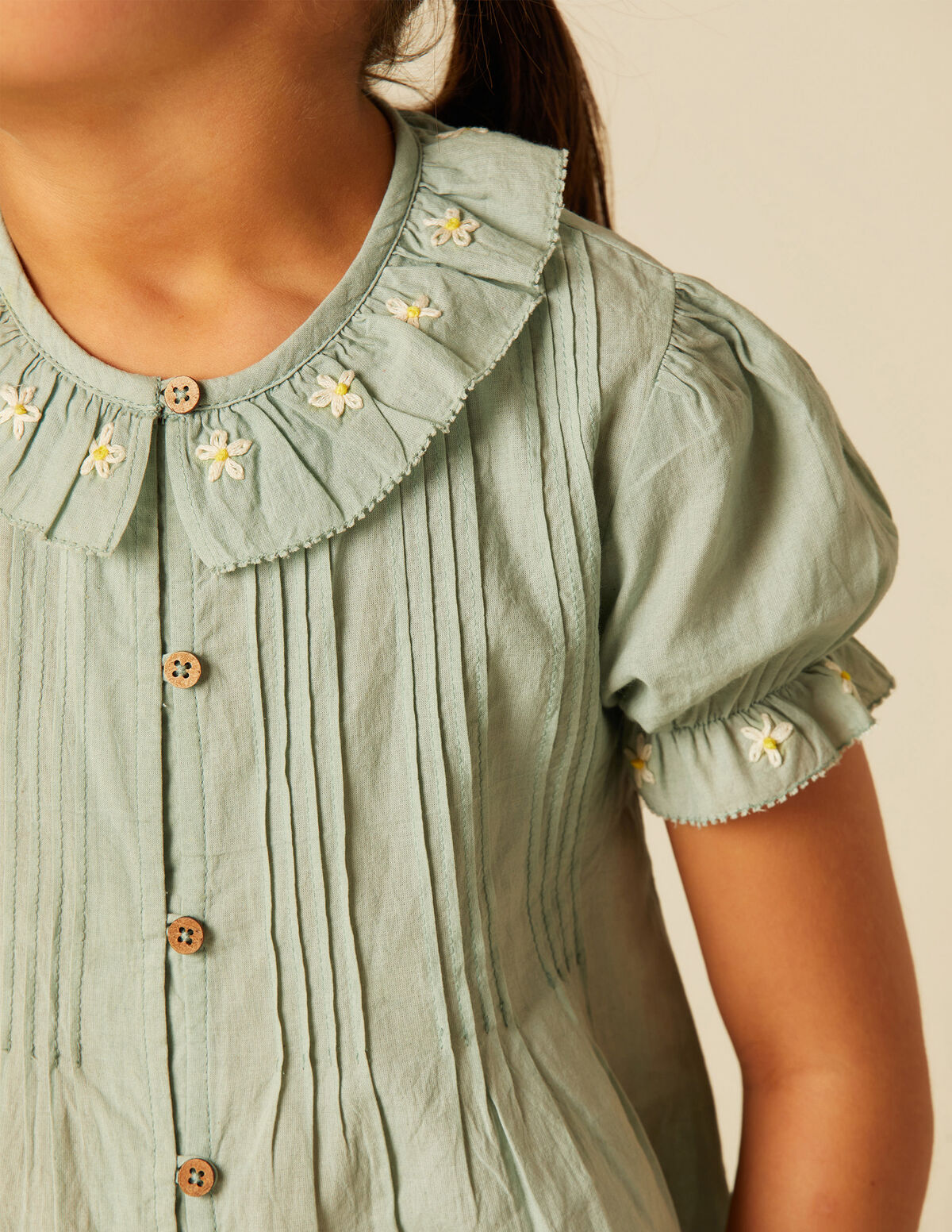 CHEMISE BRODERIE FLEUR