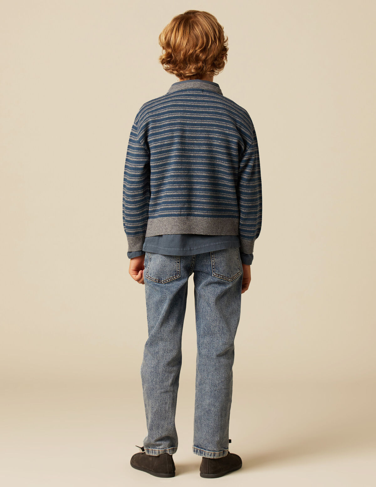BLUE STRIPED JUMPER