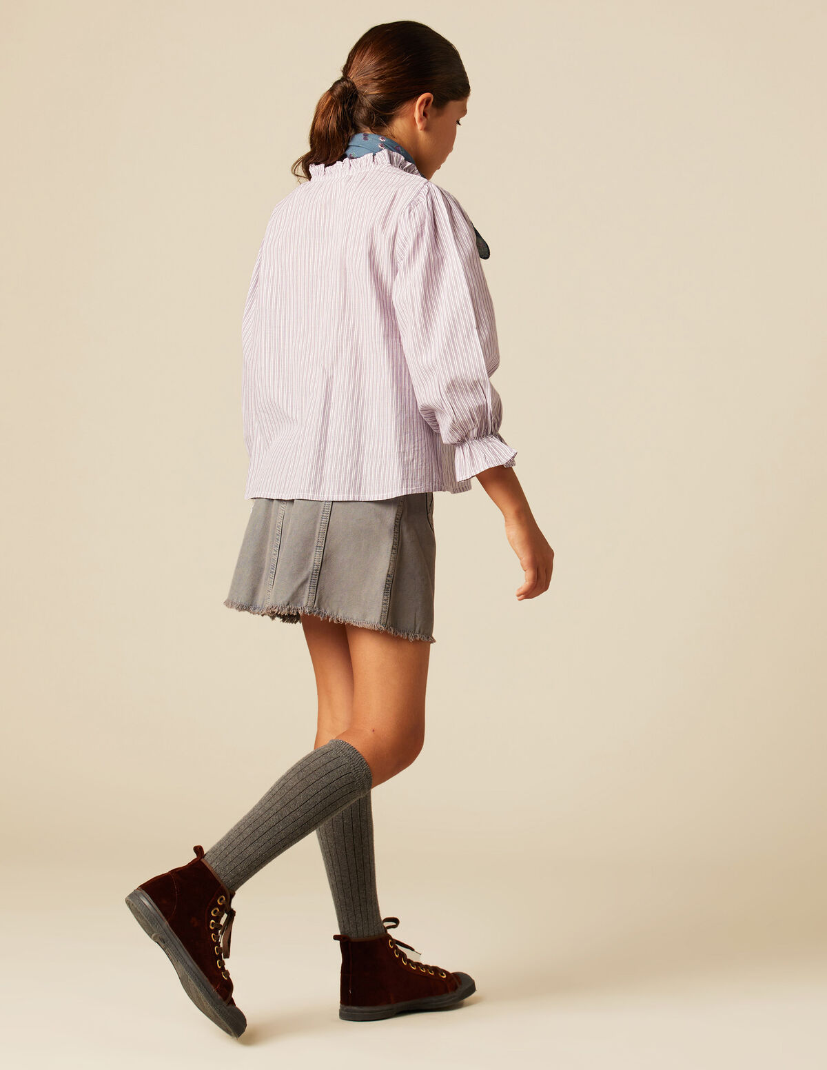 BLUE STRIPED SHIRT