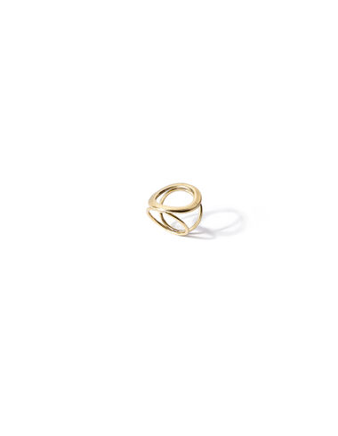 Gold circle ring - Rings - Nícoli