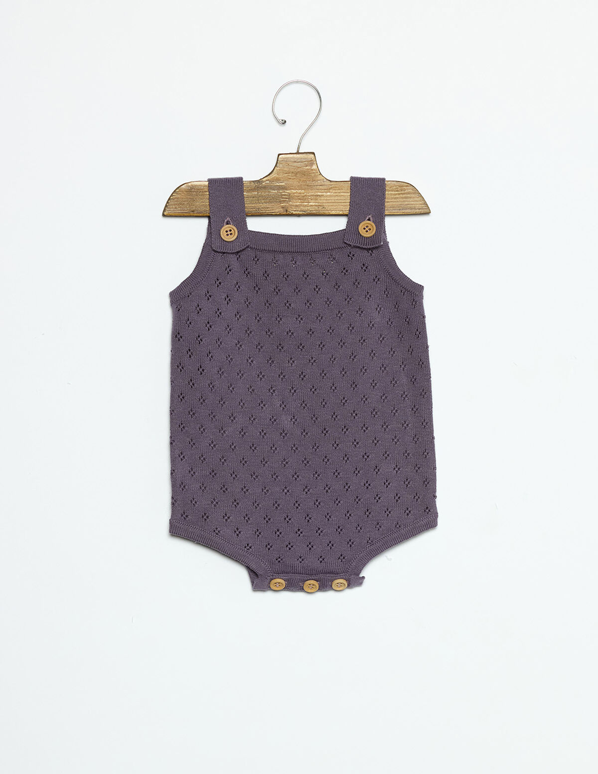 OVERCAST KNIT PLAYSUIT