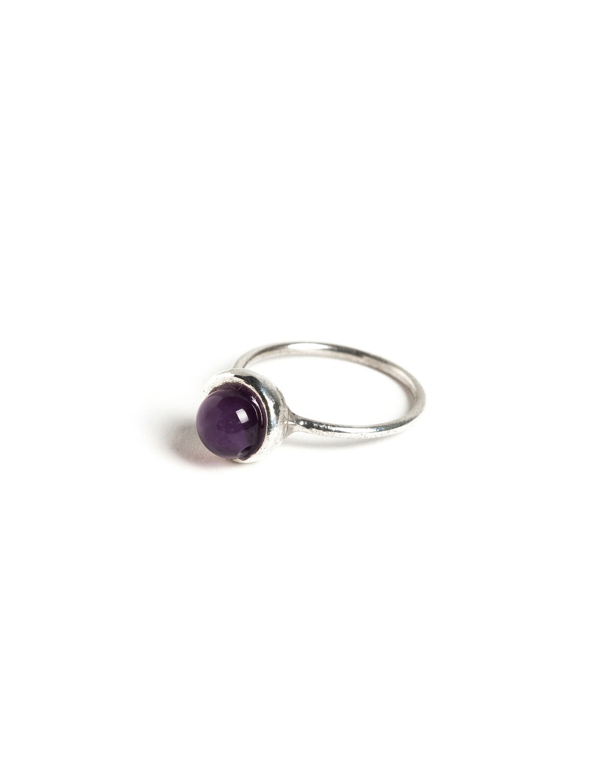 ANILLO DORADO ESFERA PEQUEÑO AGATHA