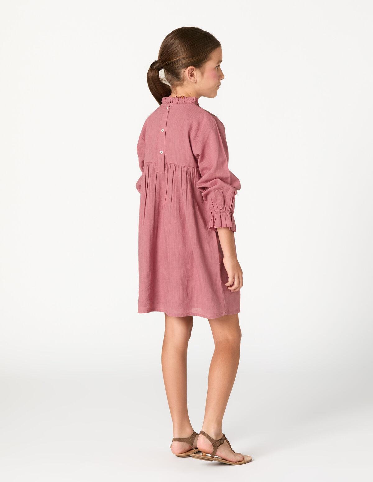 VESTIDO BORDADO BLUSH