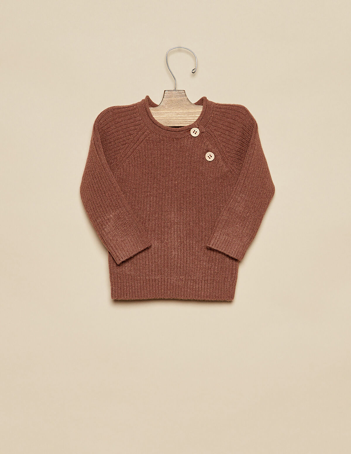 CAMISOLA CANELADA CASTANHO