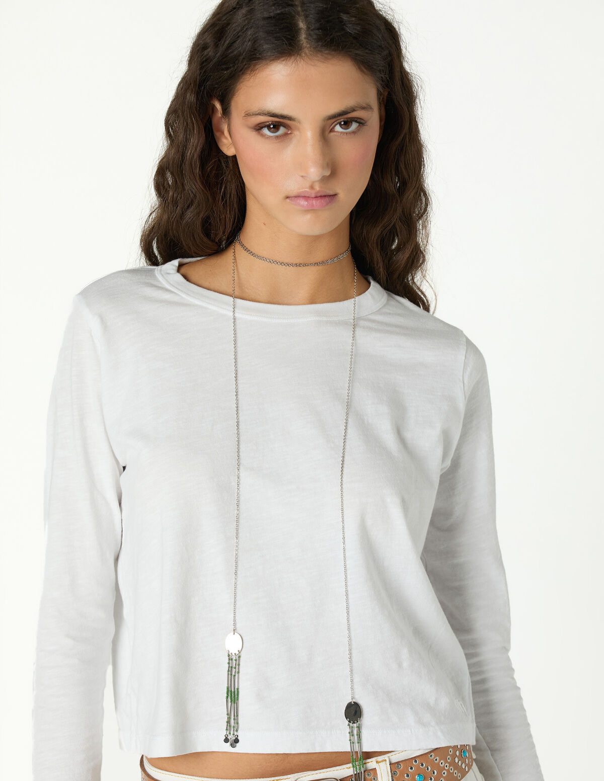 T-SHIRT MANGA COMPRIDA ANTRACITE "nn"