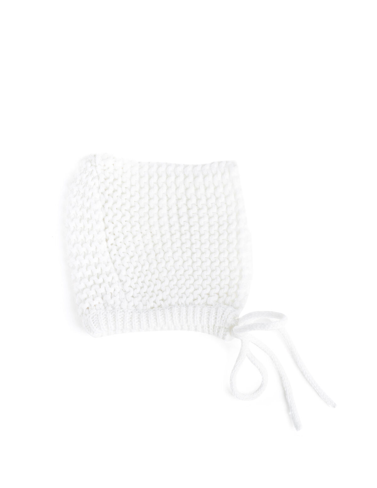 White knit bonnet - View all - Nícoli
