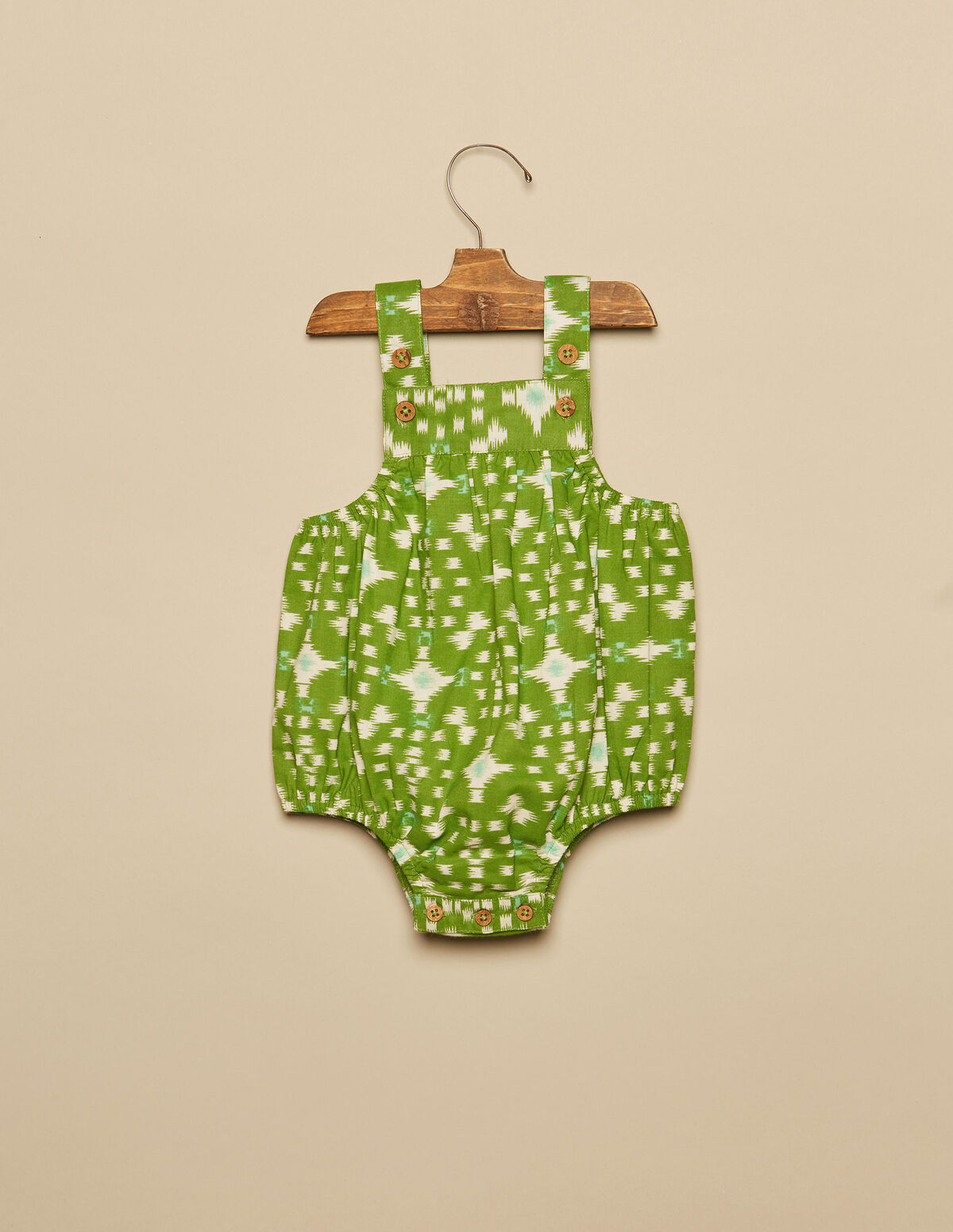 BABYGRO BOTÕES IKAT VERDE