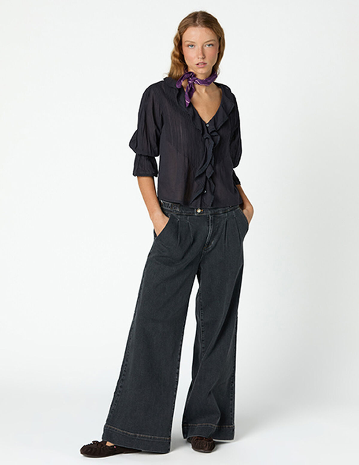 JEANS FIVELAS ANTRACITE