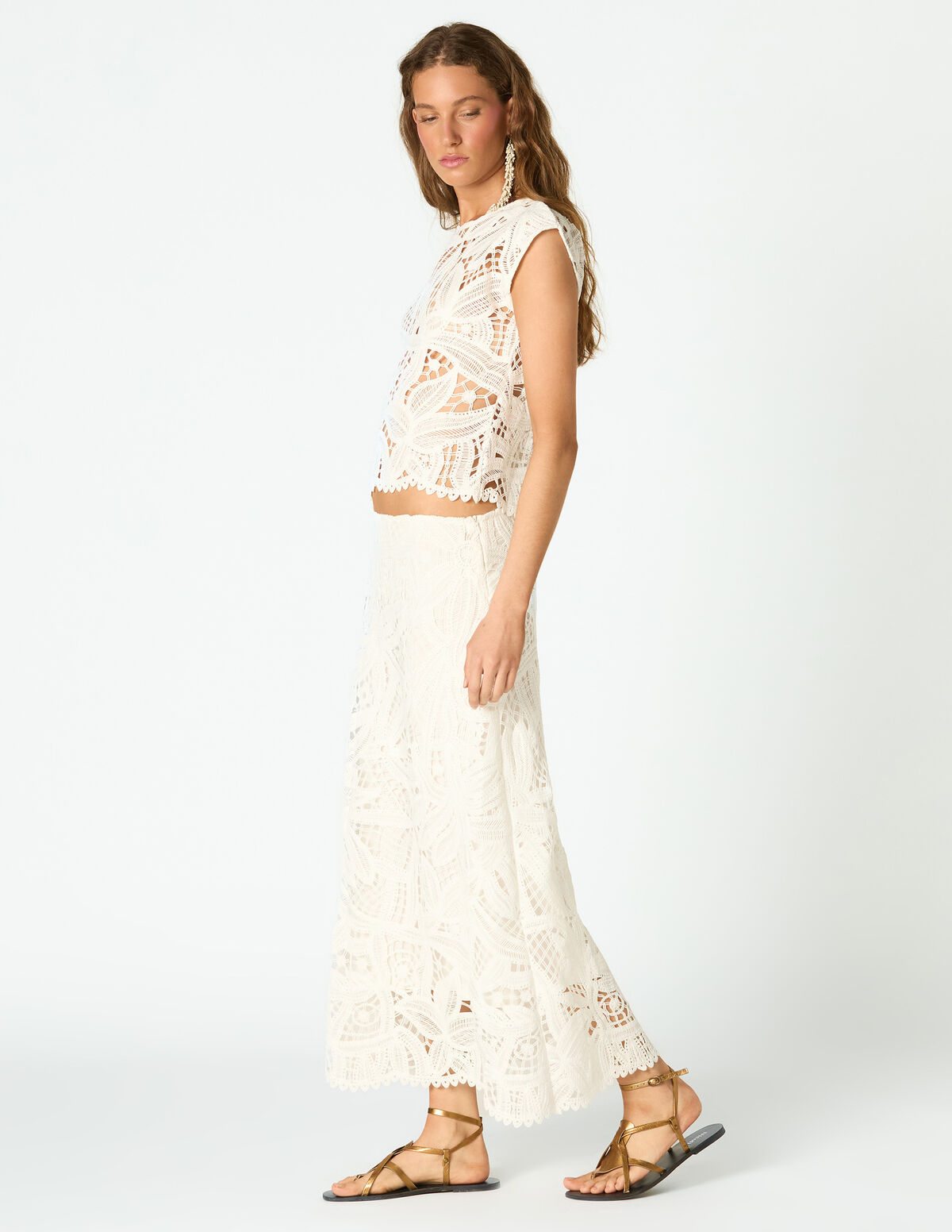TOP LACE WHITE
