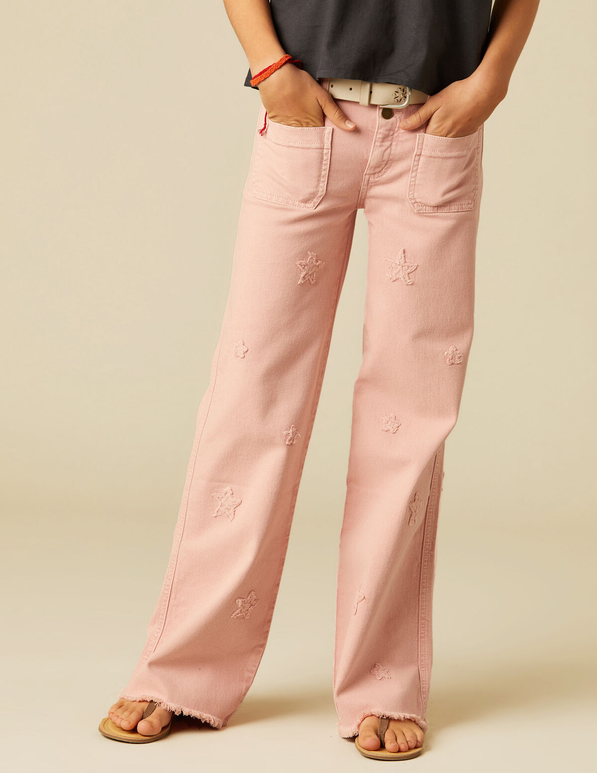 PANTALÓN ROSA ESTRELLAS