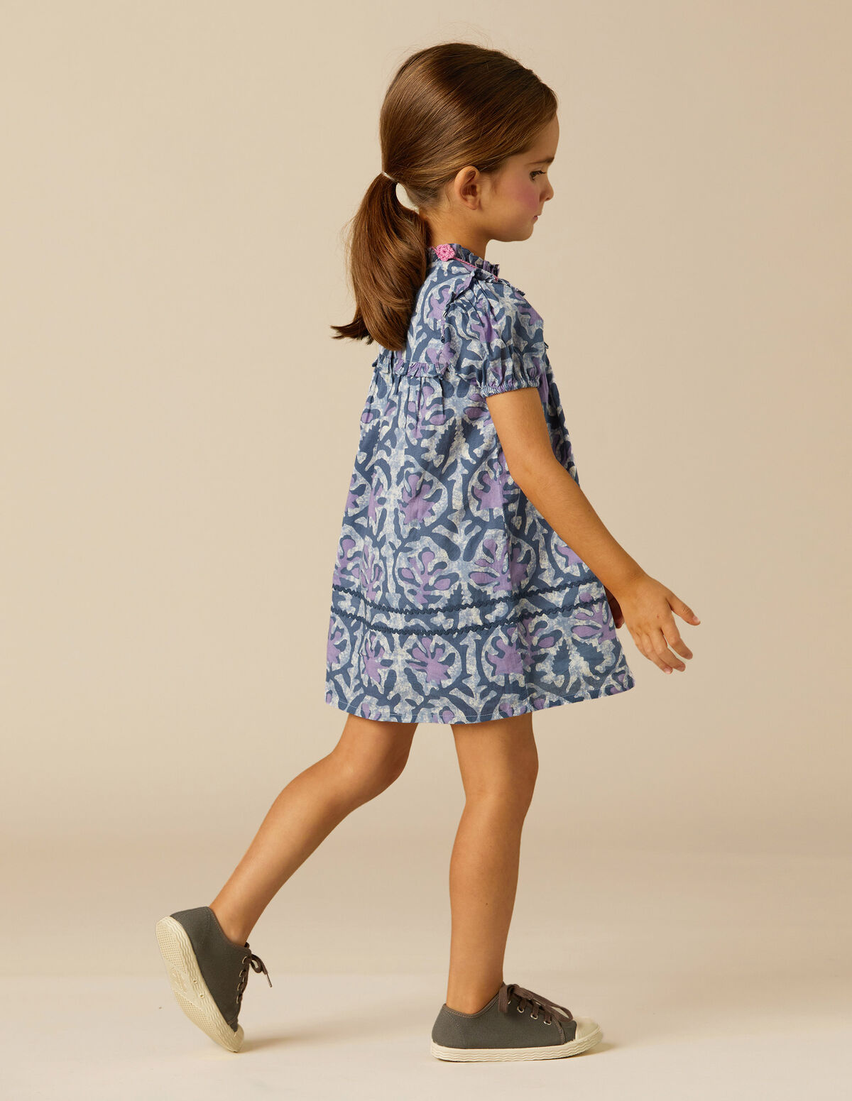 VESTIDO GARDEN AZUL