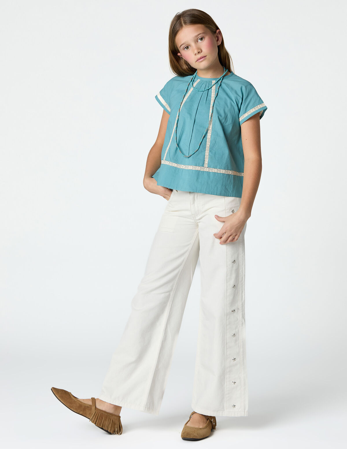 IRON GREY LACE SHIRT