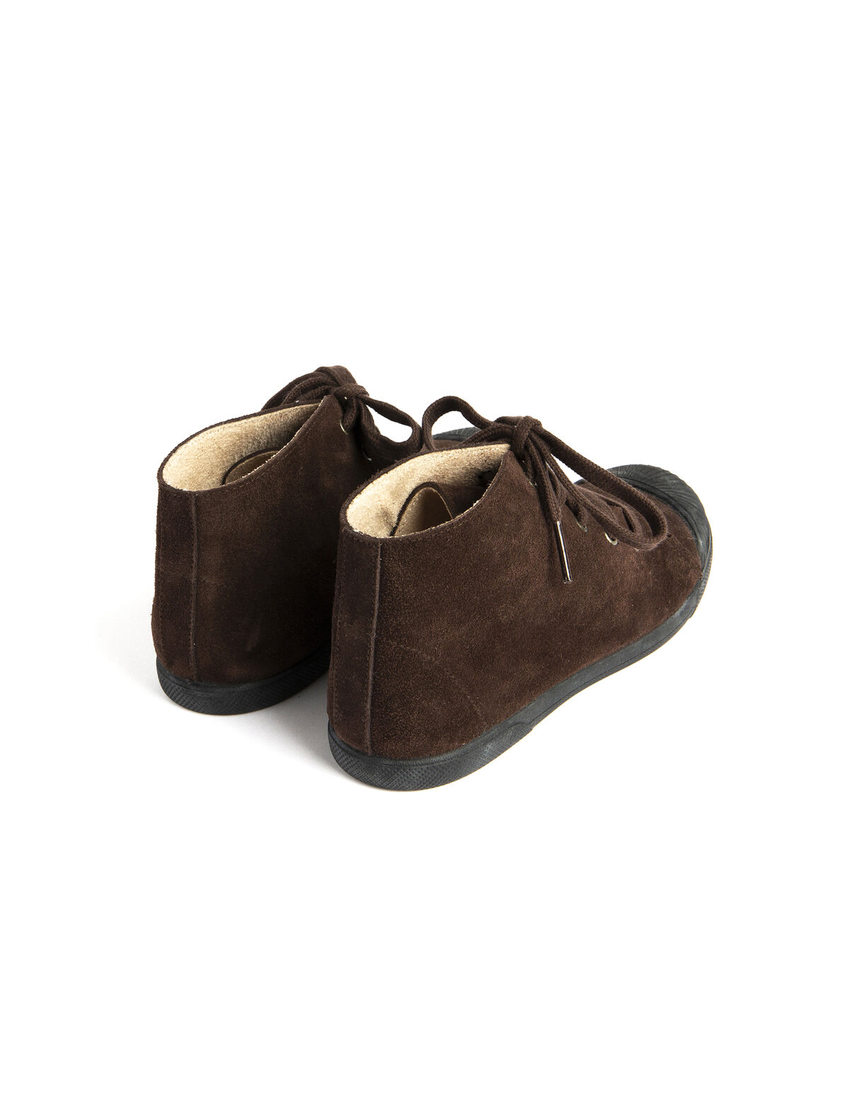 ANTHRACITE LACE-UP BOOTS