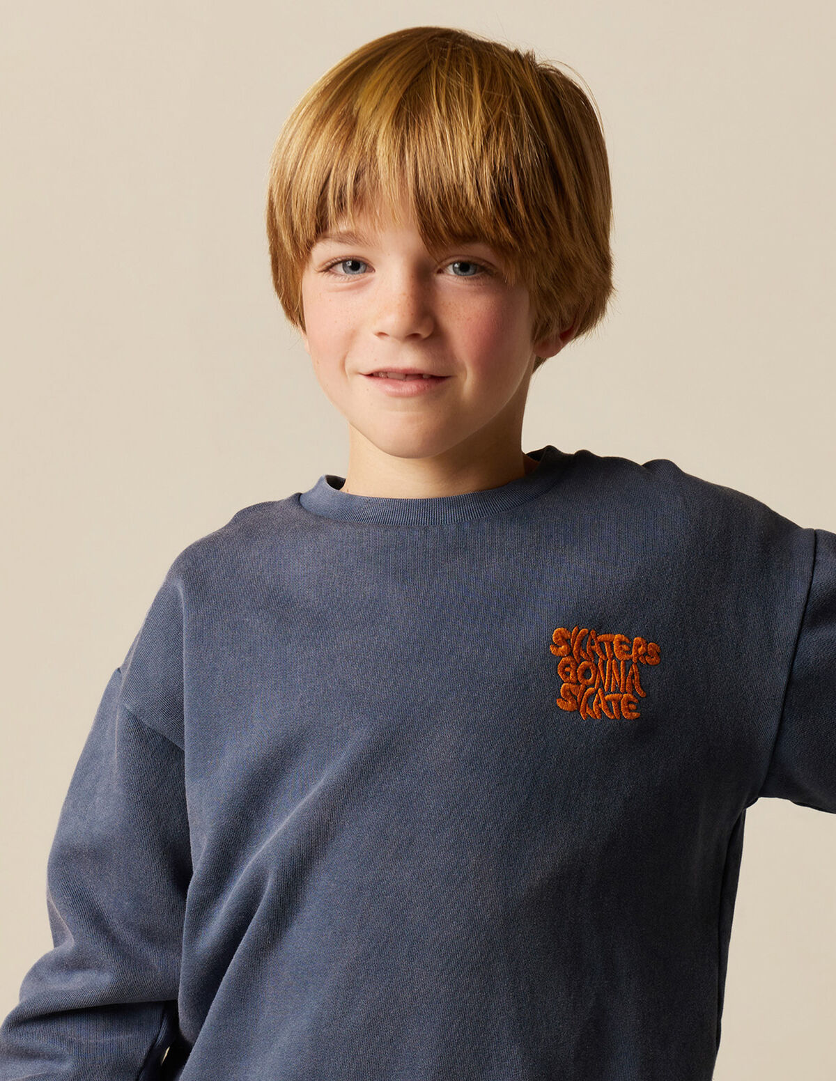 BLUE SKATE SWEATSHIRT