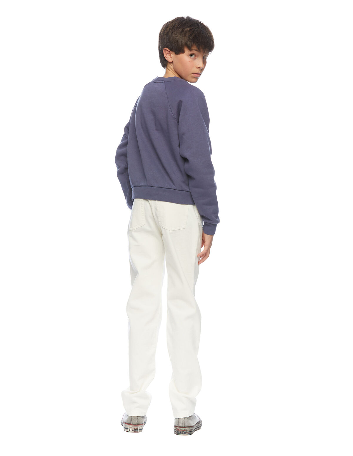 Sudadera print azul