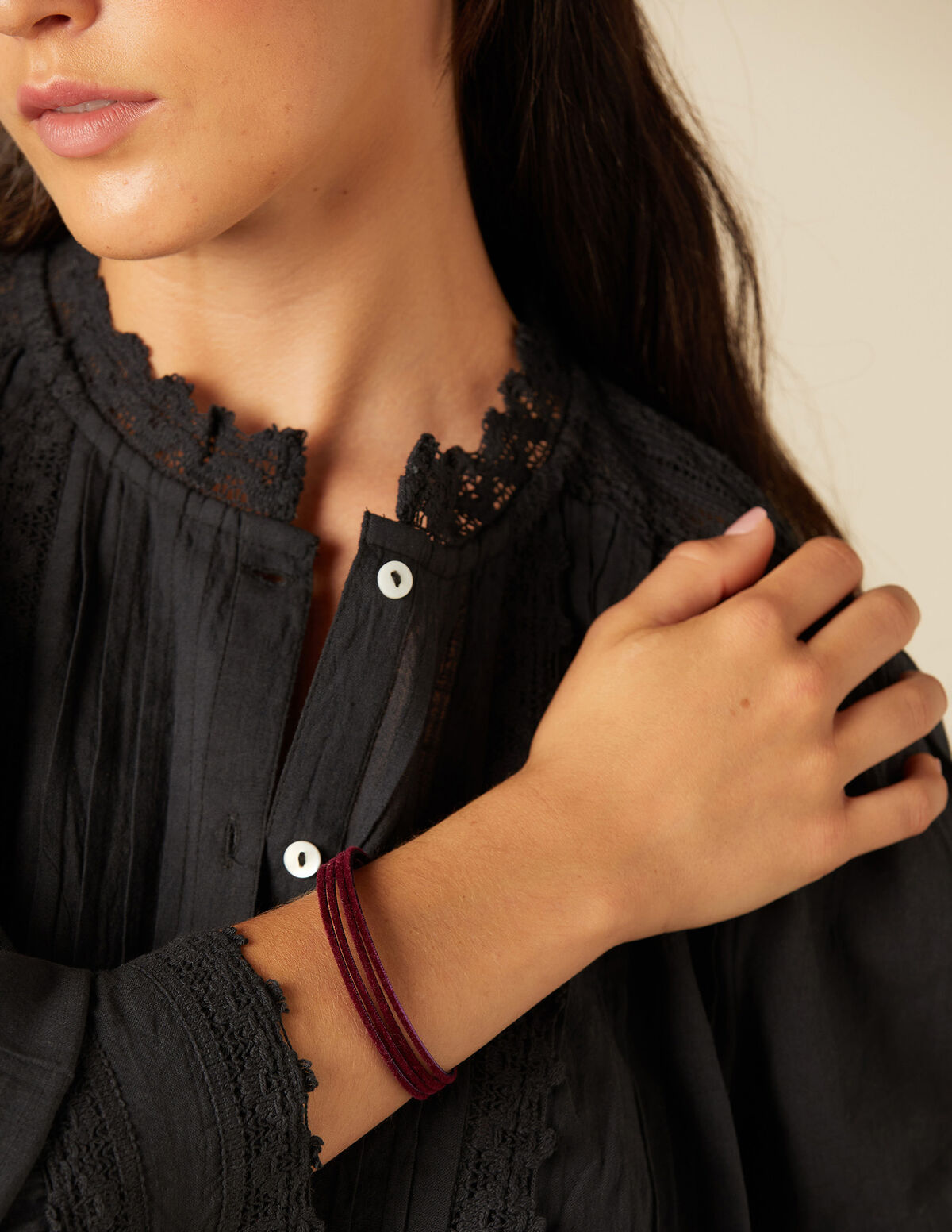 LOT BRACELETS MÛRE