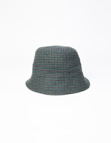 Blue tweed boy's hat - View all > - Nícoli