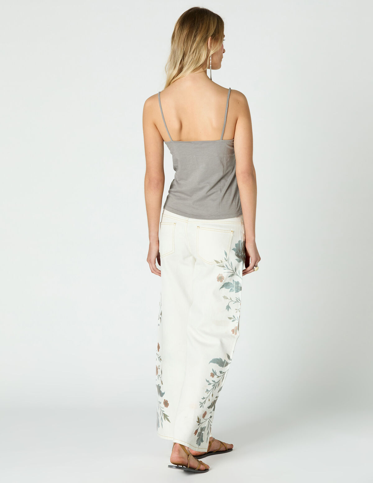 IRON GREY BEADS T-SHIRT